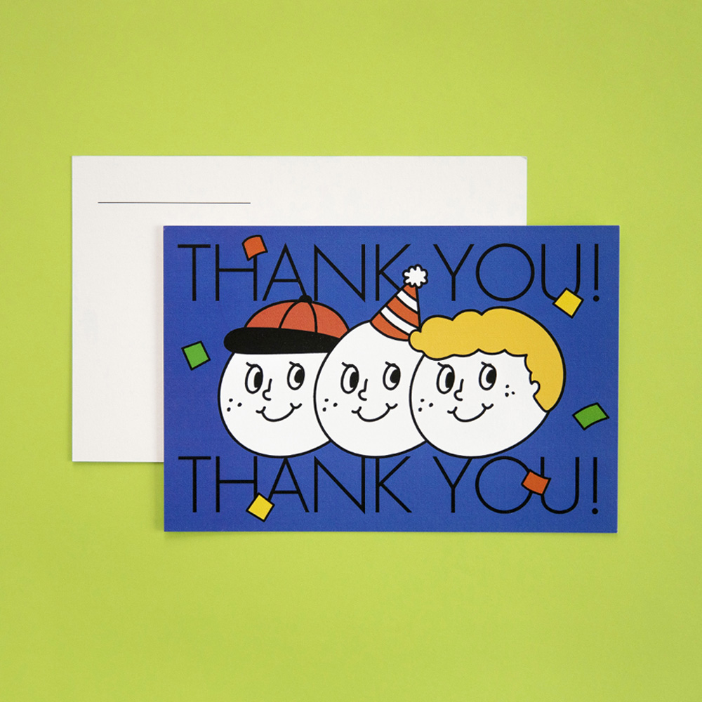 [Postcard] 3brothers thank you