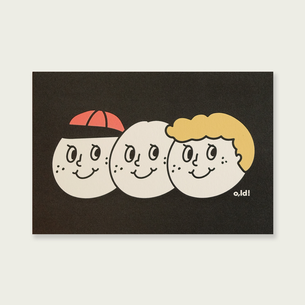 [Postcard] 3brothers