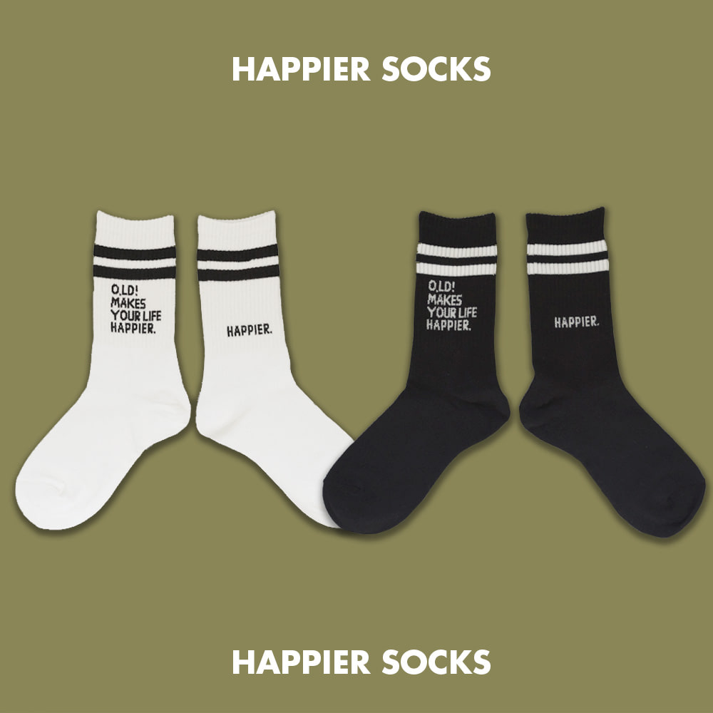 [Socks] O,LD! Happier socks
