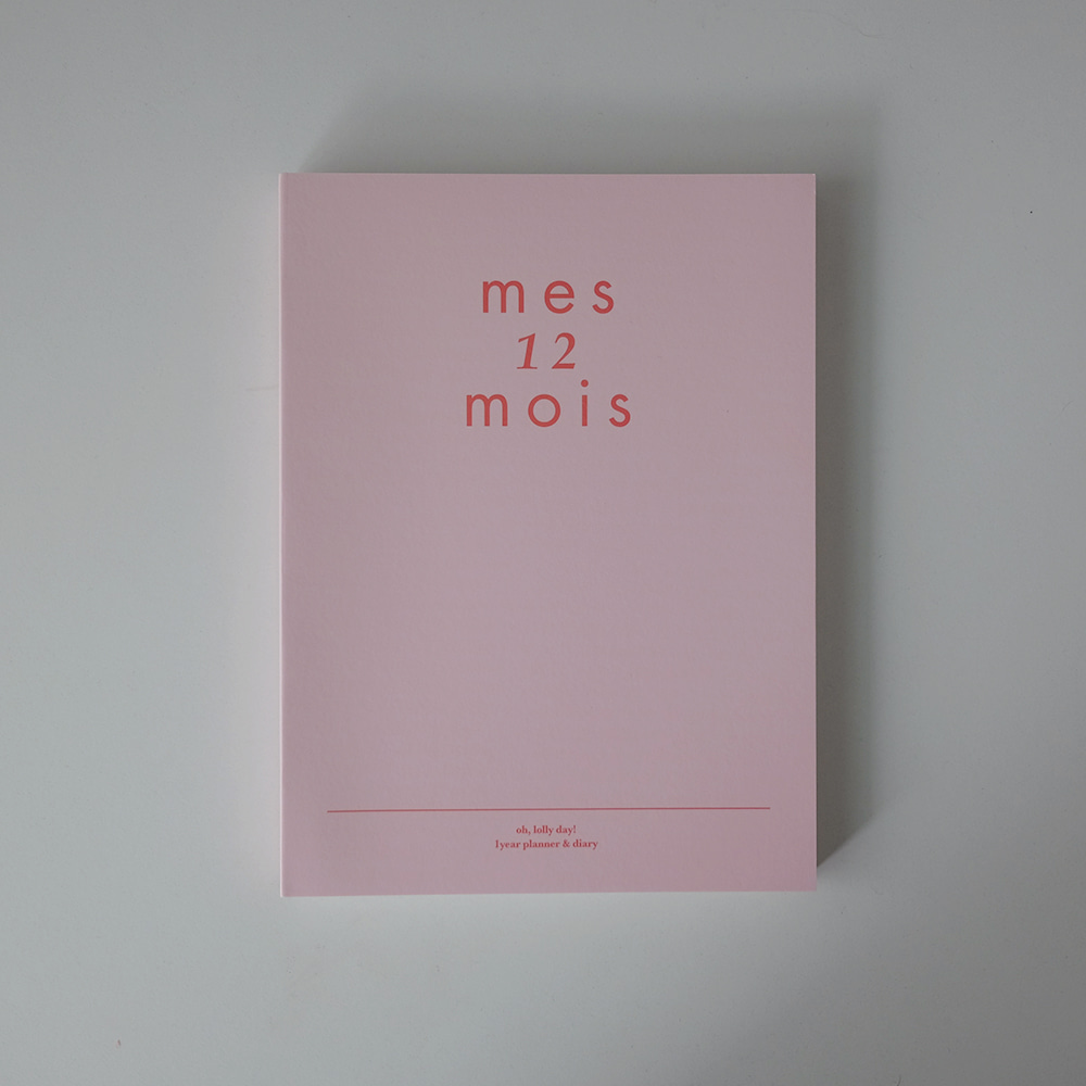 [Diary] Mes 12 Mois_03 _Pink
