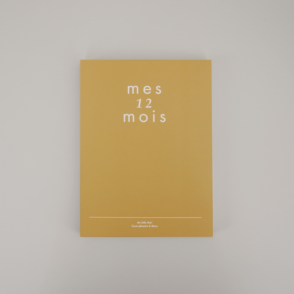 [Diary] Mes 12 Mois_02_Mustard