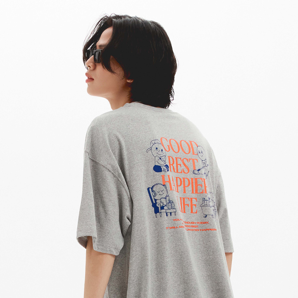 [Apparel] Good rest MNNS T-shirts_grey